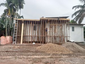 Proses Pengecoran Teras Masjid